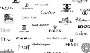 Luxury fashion brands